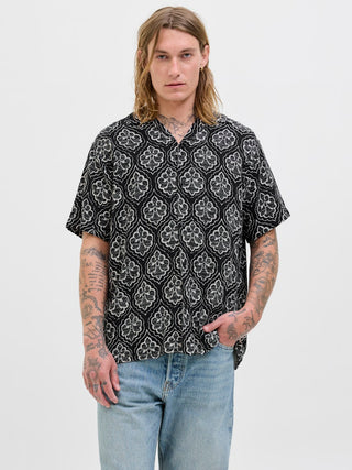 Jack+Jones / Damen-Bluse / JORHYDRA NOTO SHIRT SS LN