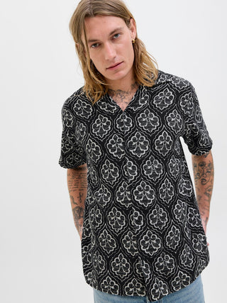 Jack+Jones / Damen-Bluse / JORHYDRA NOTO SHIRT SS LN