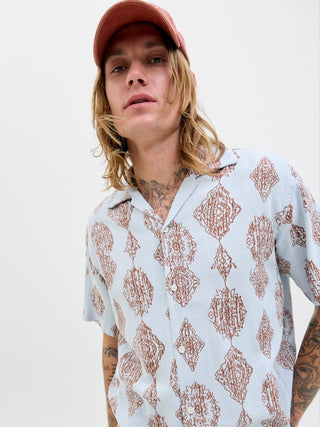Jack+Jones / Damen-Bluse / JORHYDRA NOTO SHIRT SS LN