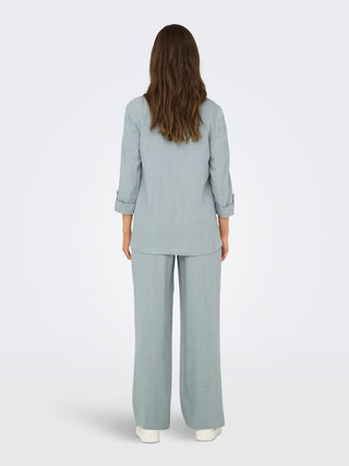 Bestseller / Damen-Blazer / ONLSIESTA 3/4 OPEN LIN BL BLAZE TLR
