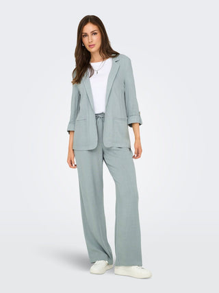 Bestseller / Damen-Blazer / ONLSIESTA 3/4 OPEN LIN BL BLAZE TLR