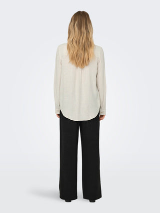 Bestseller / Damen-Bluse / ONLYASMIN-SIESTA LS LI BL SHIRT PNT
