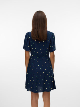 Bestseller / Damen-Kleid / VMALBA SS SHORT DRESS WVN NOOS
