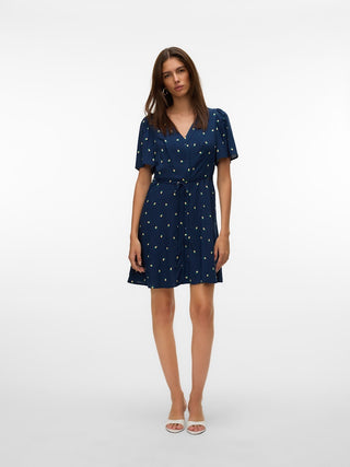 Bestseller / Damen-Kleid / VMALBA SS SHORT DRESS WVN NOOS
