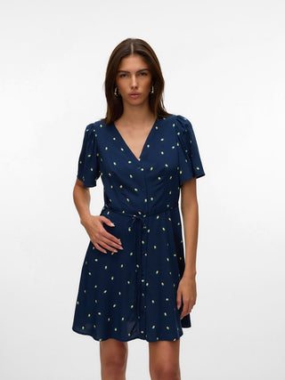 Bestseller / Damen-Kleid / VMALBA SS SHORT DRESS WVN NOOS