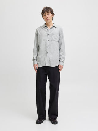 Bestseller / Herren-Hemd / JJECLASSIC MELANGE SHIRT L/S NOOS