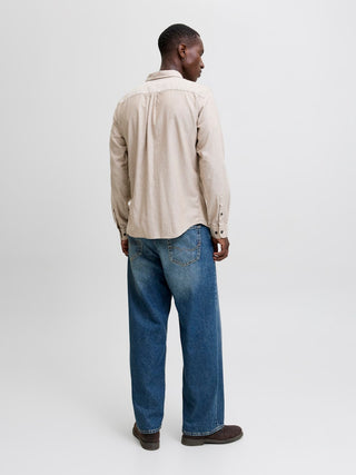 Bestseller / Herren-Hemd / JJECLASSIC MELANGE SHIRT L/S NOOS