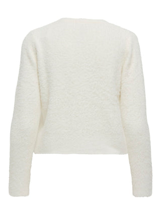 Bestseller / Damen-Strick / ONLPETRA LS PEARL O-NECK CARDI CC K