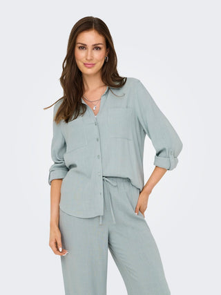Bestseller / Damen-Bluse / ONLYASMIN-SIESTA LS LI BL SHIRT PNT