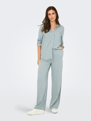 Bestseller / Damen-Bluse / ONLYASMIN-SIESTA LS LI BL SHIRT PNT