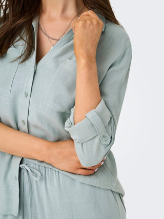 Bestseller / Damen-Bluse / ONLYASMIN-SIESTA LS LI BL SHIRT PNT