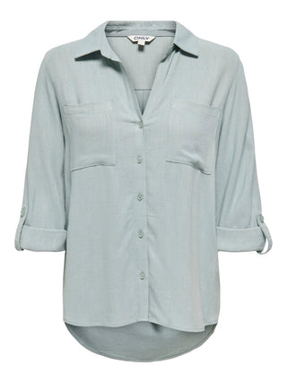 Bestseller / Damen-Bluse / ONLYASMIN-SIESTA LS LI BL SHIRT PNT