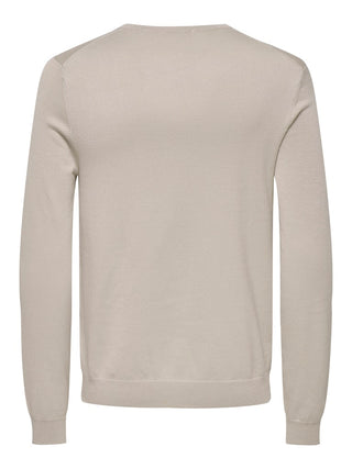 Bestseller / Herren-Strick / ONSWYLER LIFE REG 14 LS V-NECK KNIT