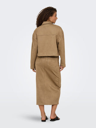 Bestseller / Damen-Jacke / ONLSTINA FAUX SUEDE JACKET PNT