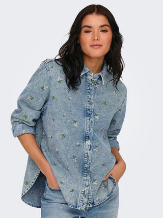177934001 Light Blue Denim/FLOWER E;7