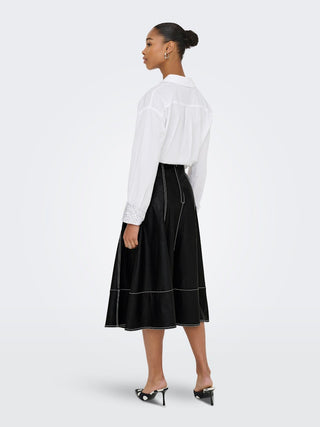 Bestseller / Damen-Rock / ONLJOSIE FAUX LEATHER SKIRT CC OTW