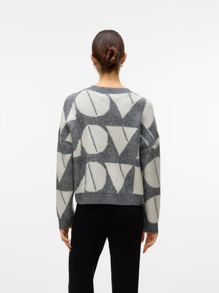 178995001 Medium Grey Melange/W. BI;4