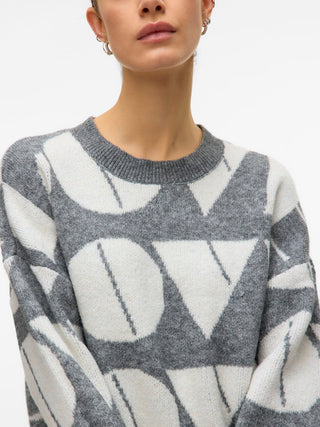 178995001 Medium Grey Melange/W. BI;6