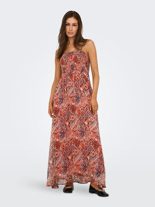 Bestseller / Damen-Kleid / ONLELENA VIKKI STRAP ANK DRESS NOOS