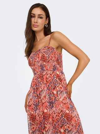 Bestseller / Damen-Kleid / ONLELENA VIKKI STRAP ANK DRESS NOOS