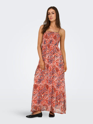 Bestseller / Damen-Kleid / ONLELENA VIKKI STRAP ANK DRESS NOOS