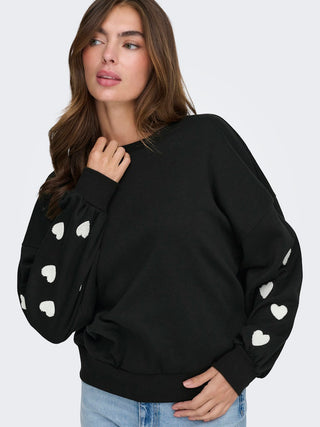 Bestseller / Damen-Sweat / ONLMACY L/S O-NECK BOX CC SWT NOOS