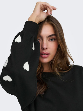 Bestseller / Damen-Sweat / ONLMACY L/S O-NECK BOX CC SWT NOOS