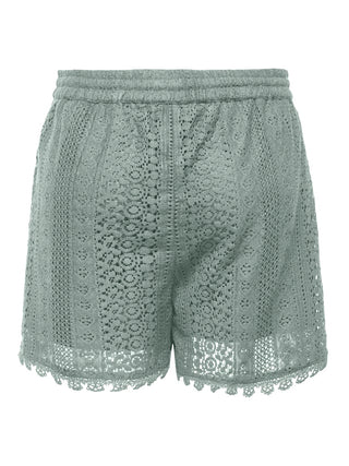 Only / Damen-Short / ONLHELENA STRING LACE SHORTS WVN