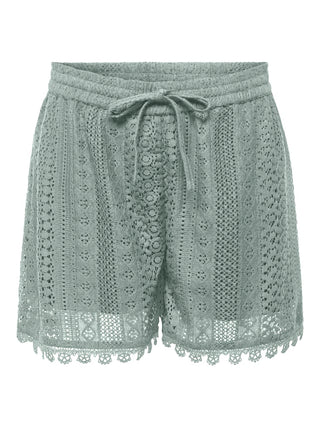 Only / Damen-Short / ONLHELENA STRING LACE SHORTS WVN
