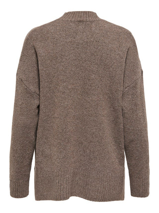 Bestseller / Damen-Strick / ONLHAZEL LS HIGHNECK OVERS PULL KNT