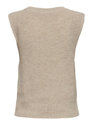 Bestseller / Damen-Weste / ONLPARIS LIFE SL SLIT VEST KNT