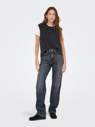 Bestseller / Damen-Weste / ONLPARIS LIFE SL SLIT VEST KNT