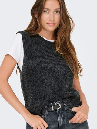 Bestseller / Damen-Weste / ONLPARIS LIFE SL SLIT VEST KNT