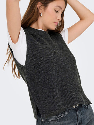 Bestseller / Damen-Weste / ONLPARIS LIFE SL SLIT VEST KNT