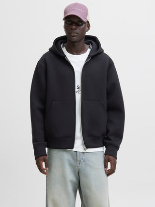 Bestseller / Herren-Sweat / JCOCOVER SCUBA SWEAT ZIP HOOD NOOS