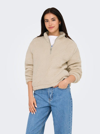 Bestseller / Damen-Sweat / ONLNEW DALLAS L/S HIGHNECK ZIP SWT