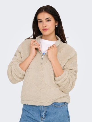 Bestseller / Damen-Sweat / ONLNEW DALLAS L/S HIGHNECK ZIP SWT