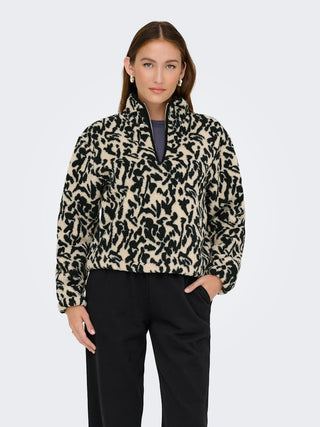 Bestseller / Damen-Sweat / ONLNEW DALLAS L/S HIGHNECK ZIP SWT