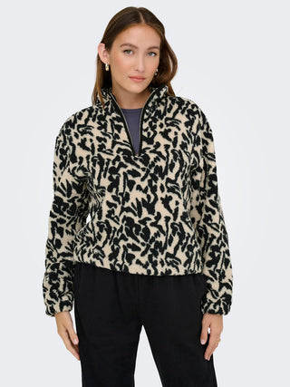 Bestseller / Damen-Sweat / ONLNEW DALLAS L/S HIGHNECK ZIP SWT