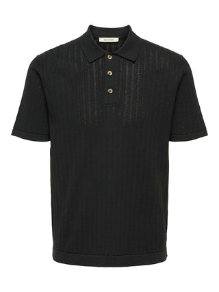 Only & Sons / Herren-Shirt / ONSMOON REG 12 SS POLO KNIT NOOS