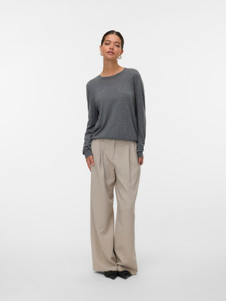 Bestseller / Damen-Shirt / AWSIDSE LS O-NECK KNIT TOP