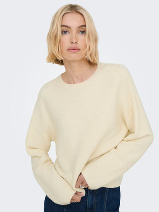 Bestseller / Damen-Strick / ONLKATIA LS STRUCTURE O-NECK CC KNT