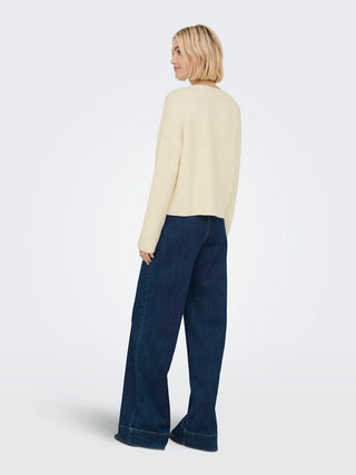 Bestseller / Damen-Strick / ONLKATIA LS STRUCTURE O-NECK CC KNT