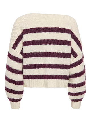 Bestseller / Damen-Strick / ONLAYA LIFE L/S BOATNECK CC KNT