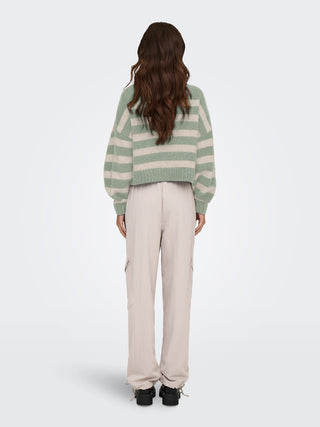 Bestseller / Damen-Strick / ONLAYA LIFE L/S BOATNECK CC KNT