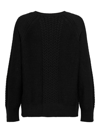 Bestseller / Damen-Strick / ONLKATIA LS CABEL LS O-NECK CC KNT