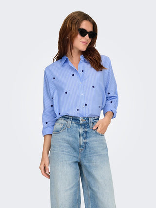 Bestseller / Damen-Bluse / ONLNEW LINA GRACE STR EMB SHIRT NOO