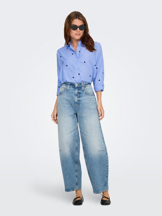 Bestseller / Damen-Bluse / ONLNEW LINA GRACE STR EMB SHIRT NOO
