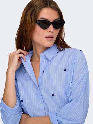Bestseller / Damen-Bluse / ONLNEW LINA GRACE STR EMB SHIRT NOO