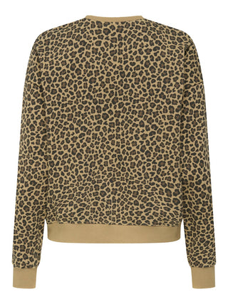 Bestseller / Damen-Sweat / ONLLEO L/S O-NECK PULLOVER TEXT SWT